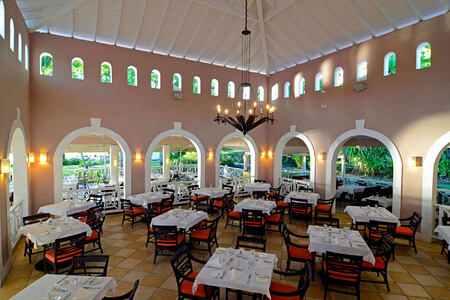 palms restaurant at st james morgan bay resort caribbean