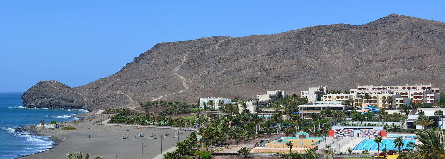 aerial view of playitas resort canary islands
