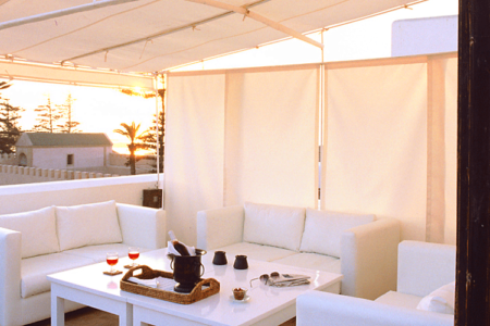 rooftop relaxation spaces Madada Mogador