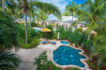 spa and spa pools at sandals emerald bay resort bahamas