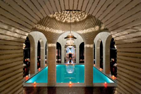 indoor spa pool Selman Marrakech
