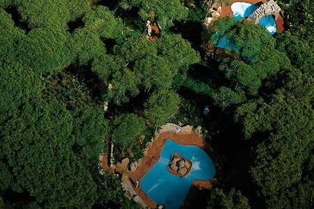 spa pools at Pineta Hotel Italy