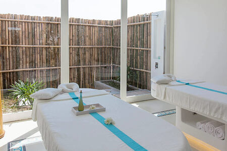 spa treatment room at alma oasis vietnam