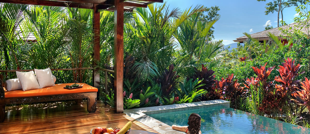 springs villa with private plunge pool at arenal nayara hotel costa rica