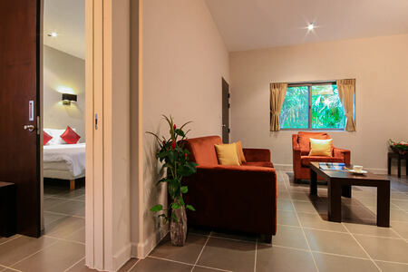 suite in the garden wing at thanyapura resort thailand