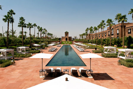 swimming pool Selman hotel Marrakech