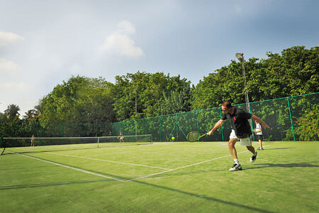 tennis at Bandos Island Resort Maldives