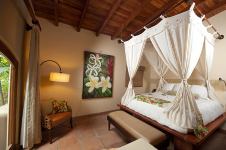 villa five master bedroom at flor blanca resort costa rica