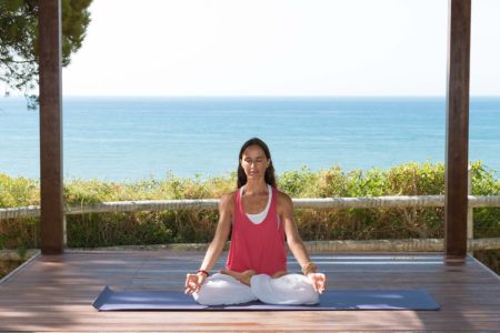 yoga at Pine Cliffs