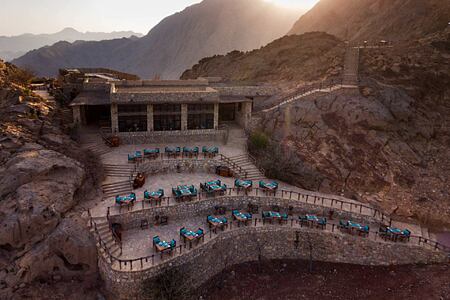 Aeria view of Six Senses Zighy Bay Oman