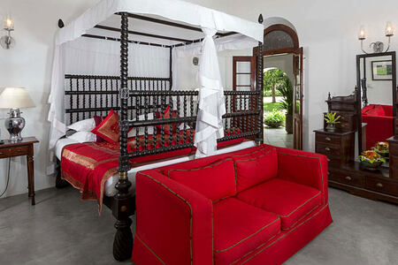 Bedroom at the Kandy House Sri Lanka