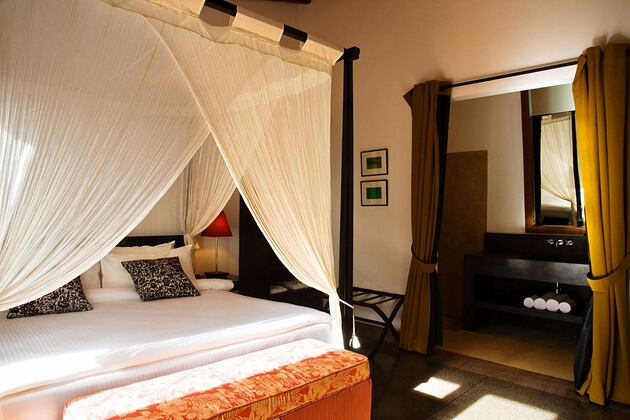 Bedroom at the Wallawwa Sri Lanka
