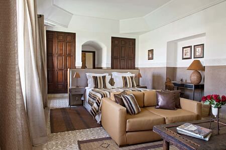 Large suite with private terrace at Villa des Oranges Morocco