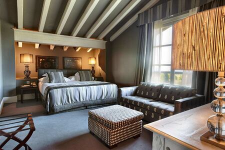Lovely bedroom at Hotel Iturregi