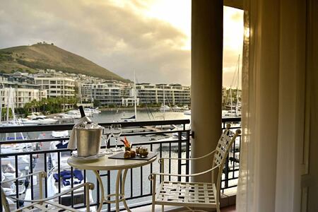 Marina View from Superior Room at Cape Grace Hotel South Africa