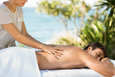 Massage at Marbella Beach Club Spain