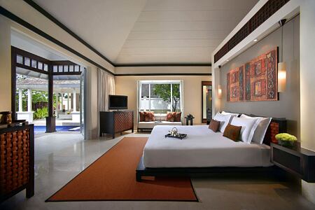 Master Bedroom at Banyan Tree Seychelles