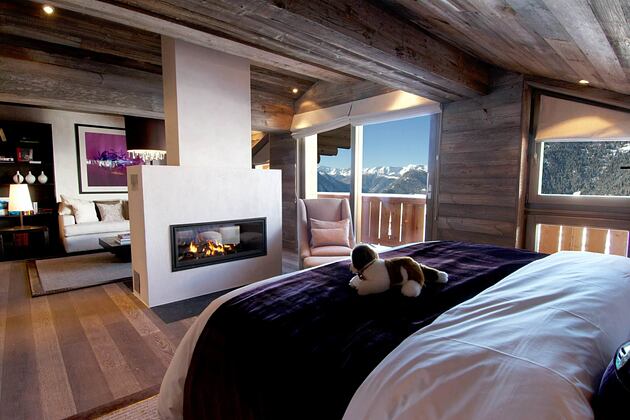 Master suite one bedroom at The Lodge Switzerland