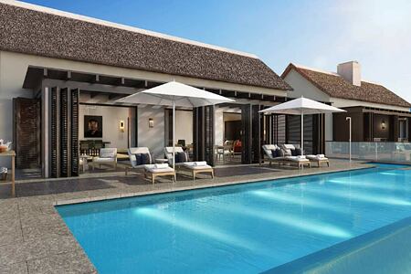 Pool at Owners Villa at Delaire Graff South Africa