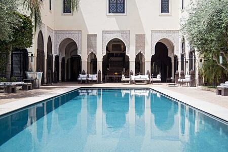 Pool at Villa des Oranges Morocco