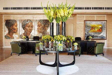 Reception Area at Delaire Graff South Africa