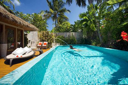 Residence Pool at Baros Maldives