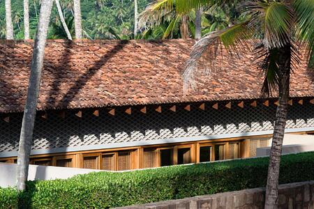 Resort roof at Amanwella Sri Lanka