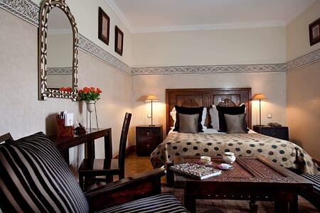 Room with terrace at Villa des Oranges Morocco