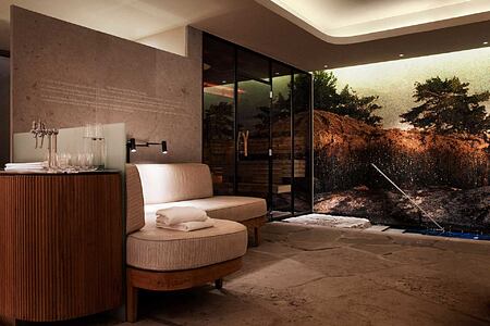 SPA Changing room at the Lydmar Sweden