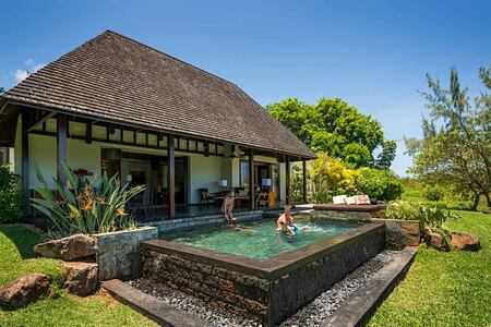 Villa with own pool at Anahita Mauritius