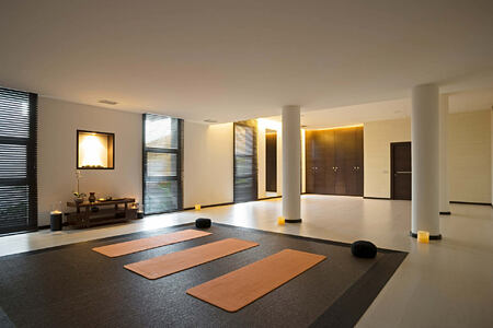 Yoga and meditation room at SHA Wellness Spain