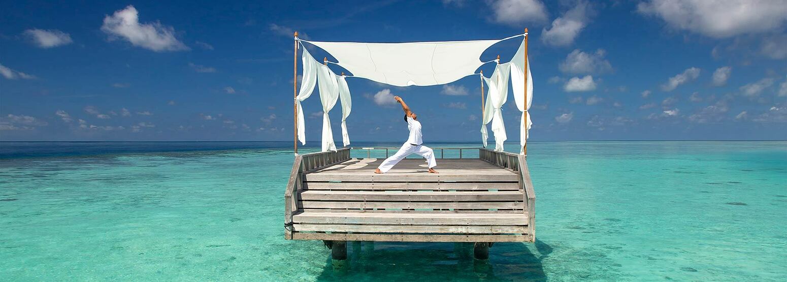 Yoga at Baros Maldives
