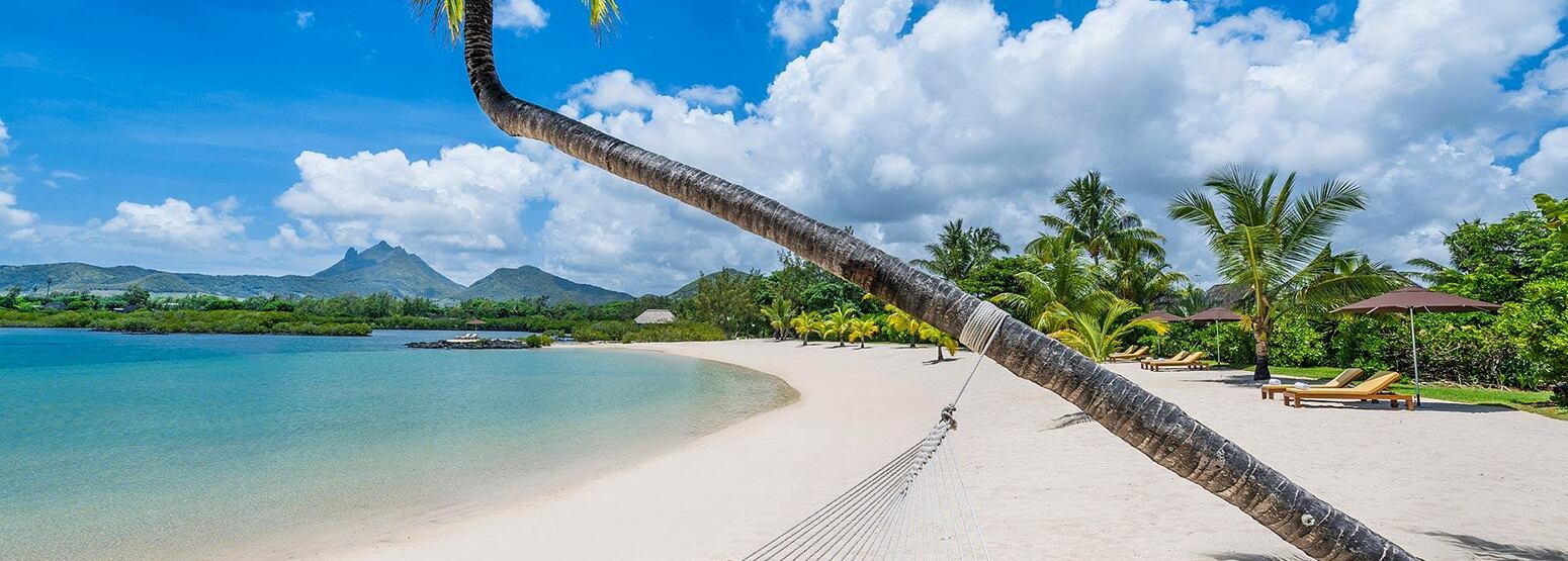 hammock on beach at Anahita Mauritius