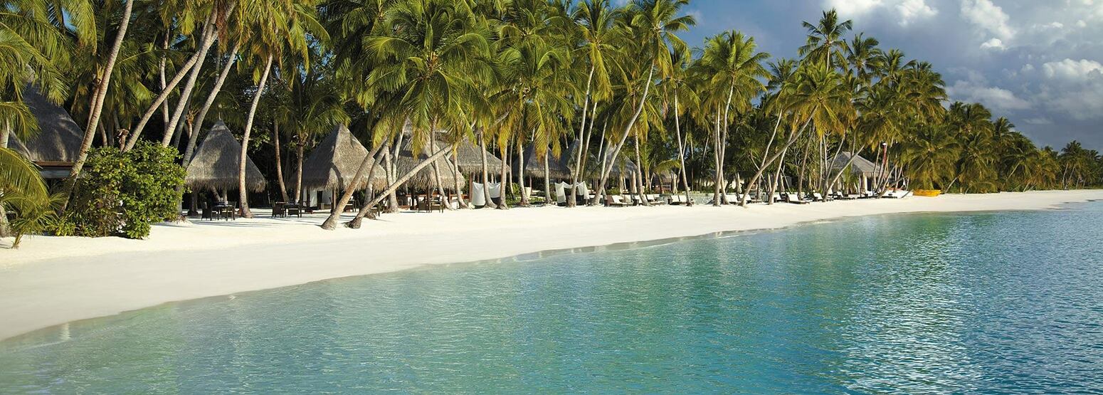 Beach at Shangri la Villingili Maldives