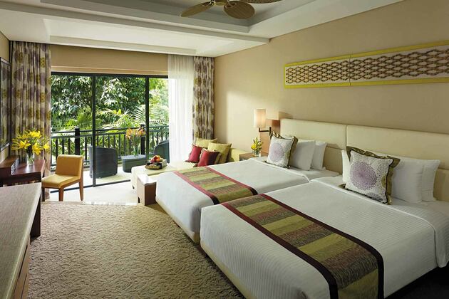 Bedroom 1 at Shangri la Rasa Ria Borneo Malaysia