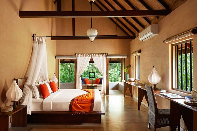 Bedroom suite at Vil Uyana Sri Lanka