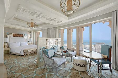 Deluxe Room with seaview at Waldorf Astoria UAE