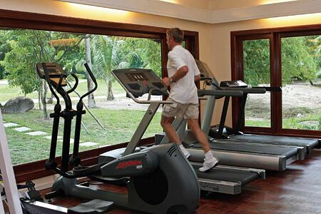 Fitness room at Constance Lemuria Resort Seychelles