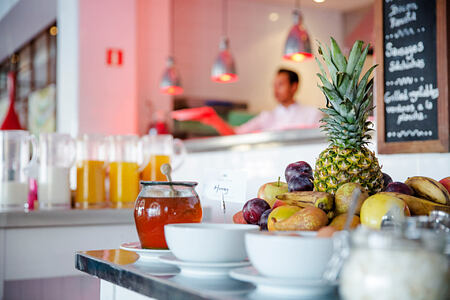 Fruit at breakfast at Esplendido Hotel Majorca