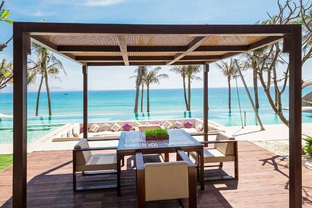 Grand Beachfront Villa sundeck at Fusion Resort Cam Ranh Vietnam