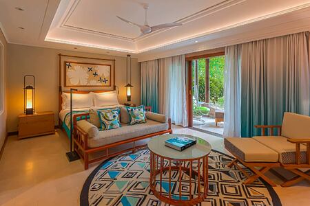 Junior suite at Constance Lemuria Resort Seychelles
