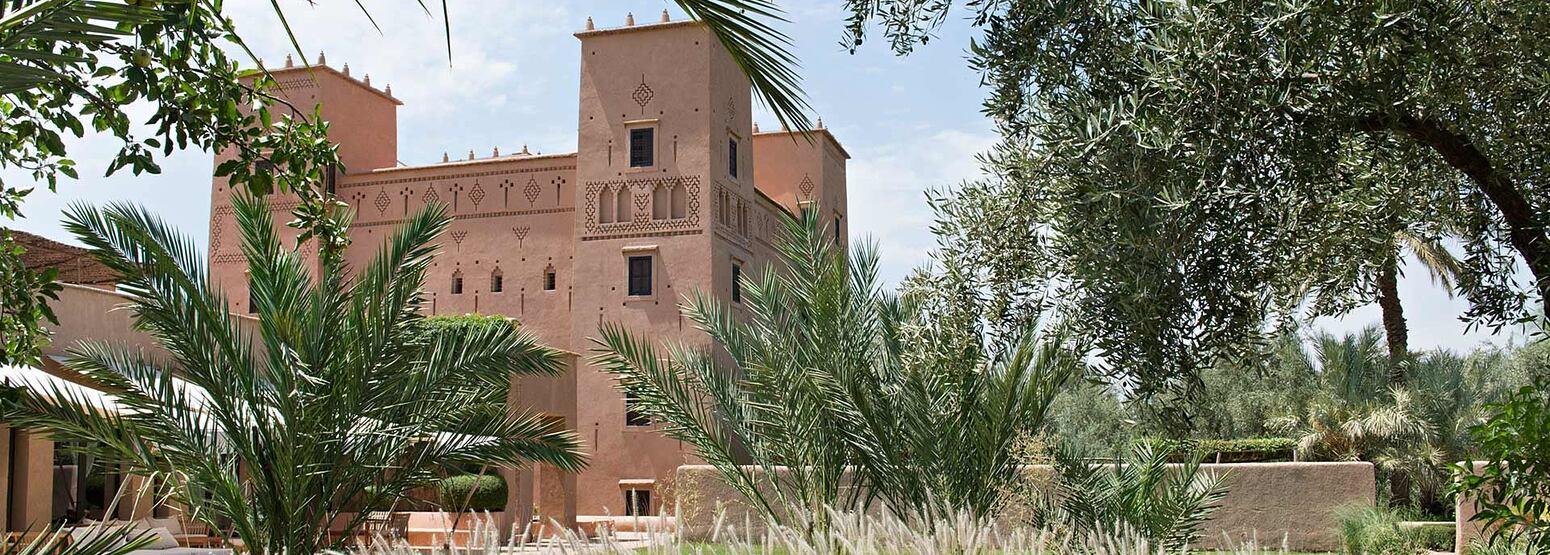 Kasbah at Dar Ahlam Morocco