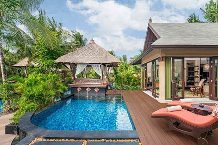 Lagoon villa at St Regis Bali Indonesia