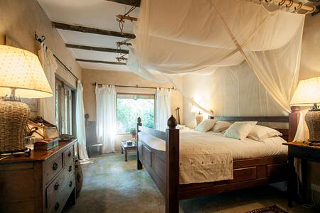 Large bedroom at Tangala House Zambia