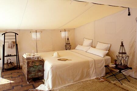 Les Bivouacs bedroom at Dar Ahlam Morocco
