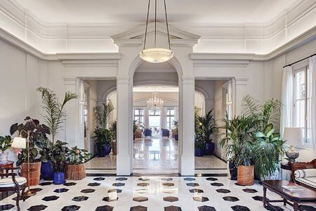 Lobby at Belmond Reids Palace Madeira Portugal