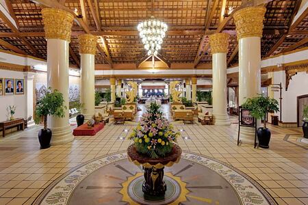 Lobby at Sokha Beach Resort Cambodia