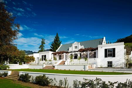 Manor House Exterior at Mont Rochelle Franschhoek South Africa