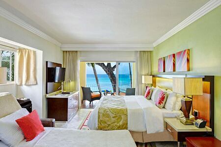 Ocean Front with Sleeper Sofa at Tamarind Barbados