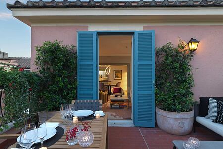 Picasso Suite Terrace at Hotel de Russie Italy